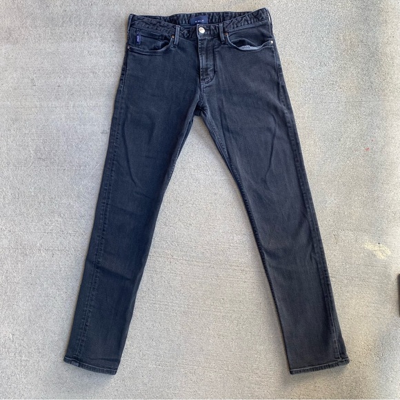 Armani Jeans Men's Faded Black / Dark Gray Slim Fit Jeans Size 30 x 32 - Picture 3 of 12